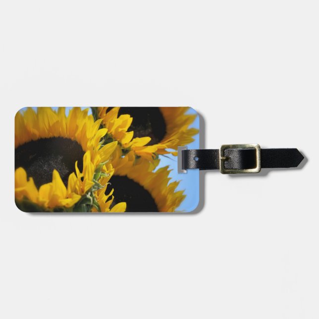 Sunflowers Luggage Tag (Front Horizontal)