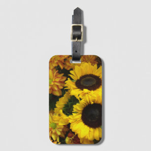 Sunflowers   luggage tag