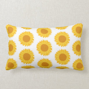 Sunflowers. Lumbar Cushion