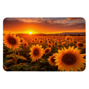 Sunflowers Magnet