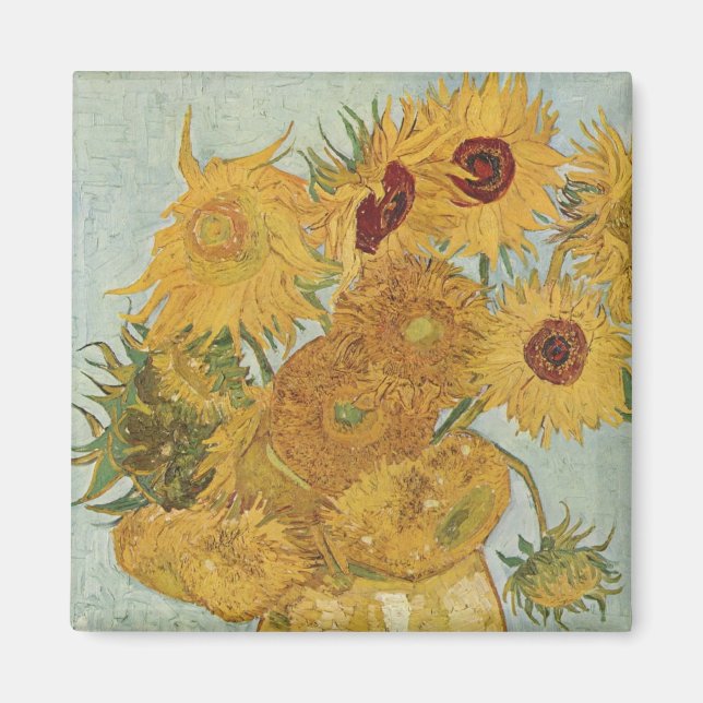 Sunflowers Magnet (Front)