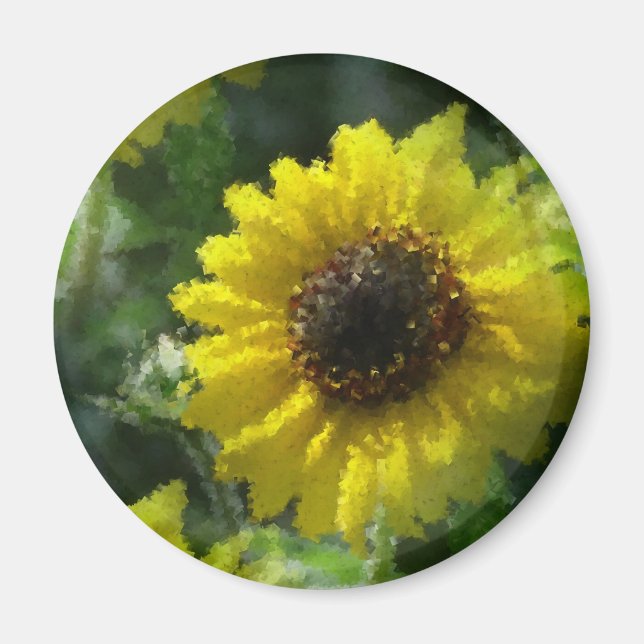 Sunflowers Magnet (Front)