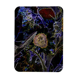 SUNFLOWERS MAGNET