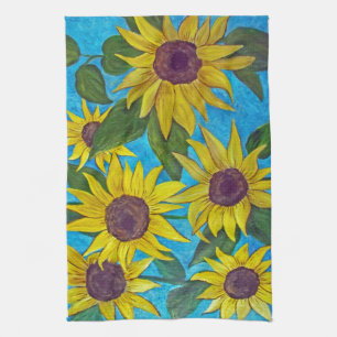 Sunflowers MoJo Kitchen Towel