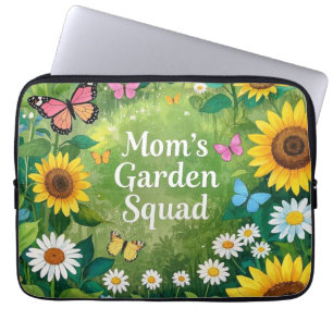 Sunflowers Mother's Day Garden Squad Laptop Sleeve
