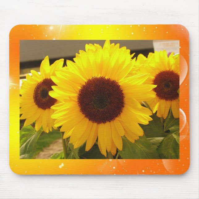Sunflowers Mouse Pad (Front)
