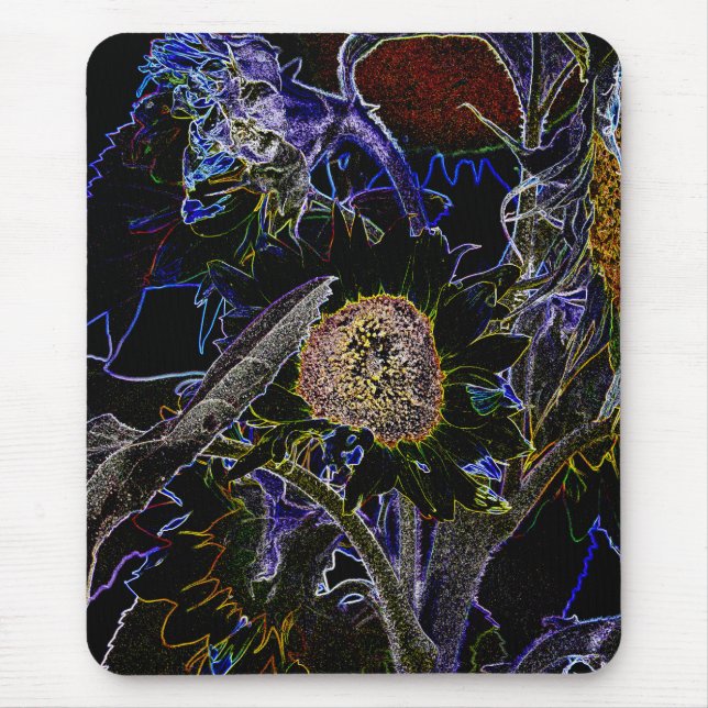 SUNFLOWERS MOUSE PAD (Front)