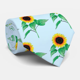 Sunflowers Neck Tie - Your Colours