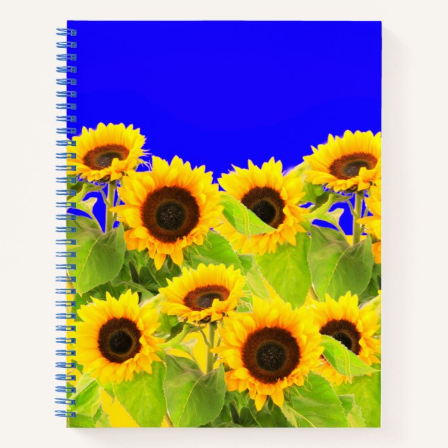 Sunflowers Notebook (Front)
