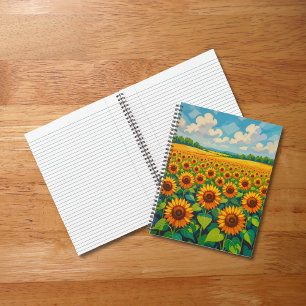 Sunflowers Notebook
