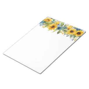 Sunflowers Notepad