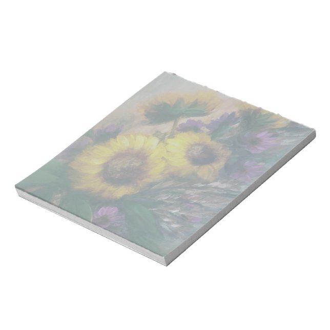 Sunflowers Notepad (Rotated)
