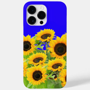 Sunflowers On Blue Sky iPhone Case