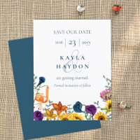 Sunflowers, Orange, Plum Purple Lilies Wedding