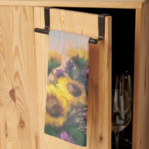 Sunflowers Original Tea Towel