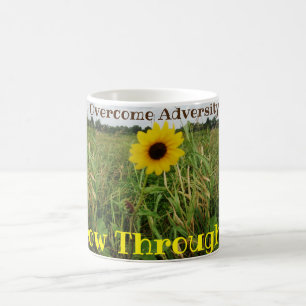 Sunflowers Overcome Adversity – Mug