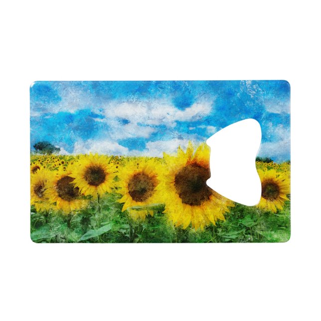 Sunflowers painting (Back Horizontal)