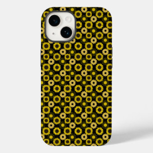 Sunflowers pattern bx4 Black BG Case-Mate iPhone 14 Case