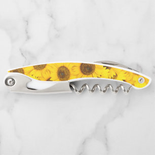 Sunflowers Pattern Corkscrew