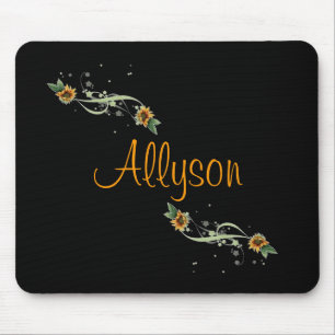 Sunflowers Personalised Mousepad