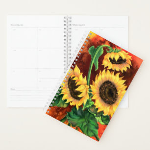Sunflowers Planner