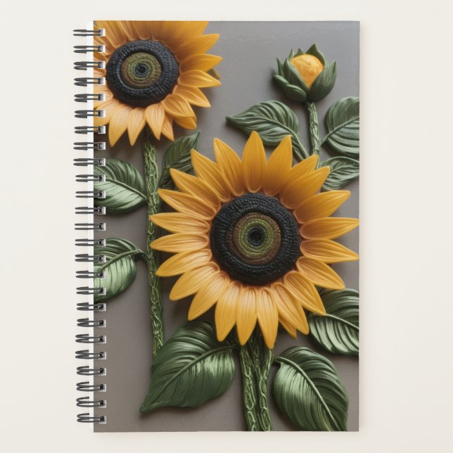 Sunflowers Planner (Front)