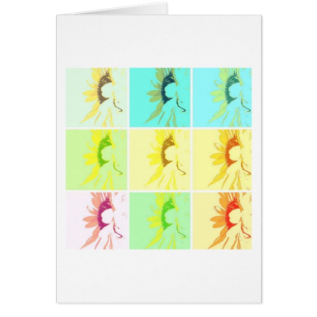 Sunflowers Pop Art (Front)