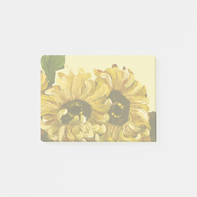 Sunflowers Post-it Notes (Front)