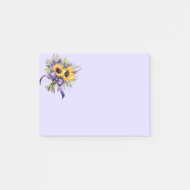 Sunflowers Post-it Notes (Front)
