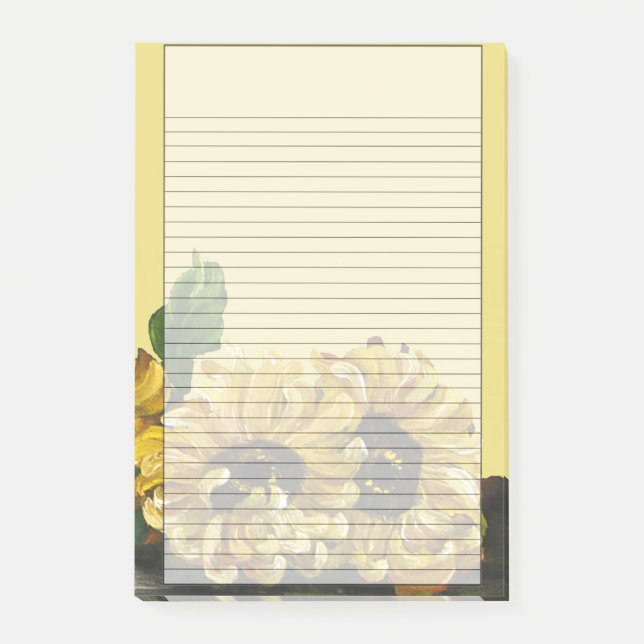 Sunflowers Post-it Notes (Front)
