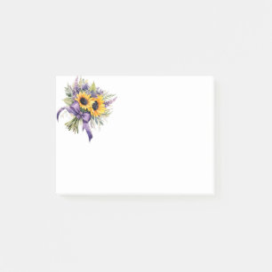 Sunflowers Post-it Notes