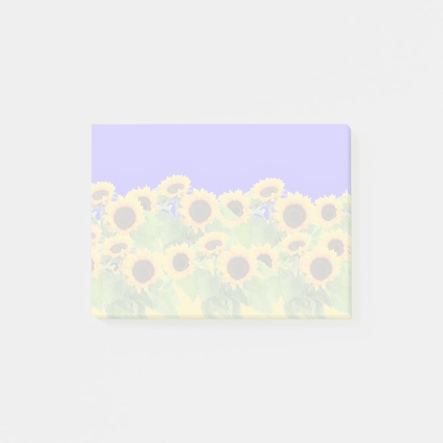 Sunflowers Post-it® Notes (Front)