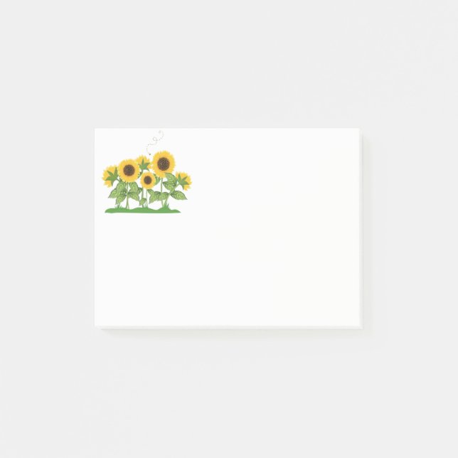Sunflowers Post-it-Notes Post-it Notes (Front)