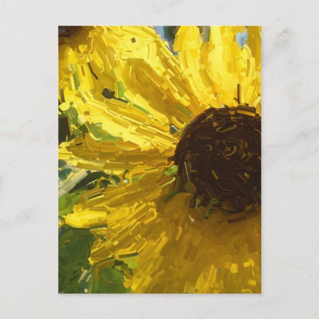 sunflowers postcard (Front)