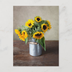 Sunflowers Postcard