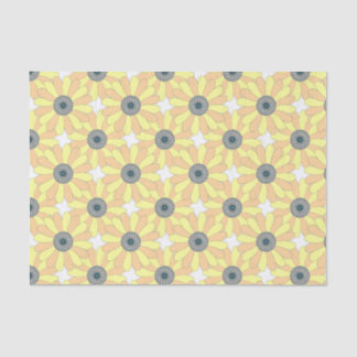 Sunflowers seamless floral pattern tissue paper