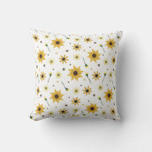 sunflowers seamless pattern