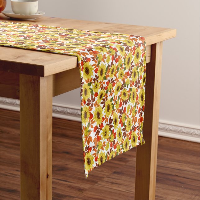 Sunflowers Short Table Runner (In Situ)