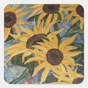 Sunflowers Sticker