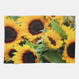 Sunflowers Tea Towel