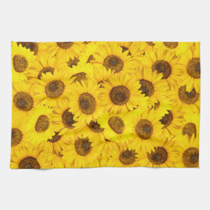 Sunflowers Tea Towel
