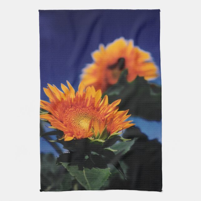 Sunflowers Tea Towel (Vertical)