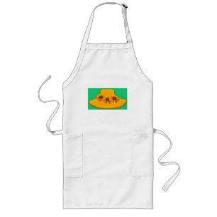 Sunflowers Three    Long Apron