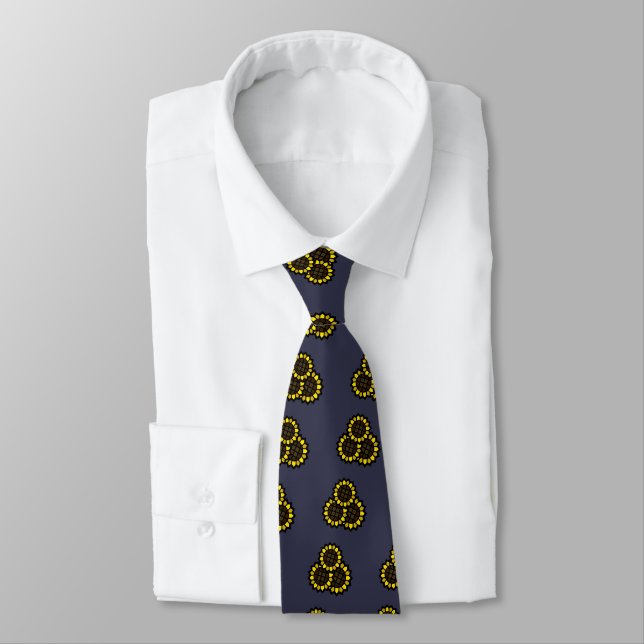 Sunflowers Tie (Tied)