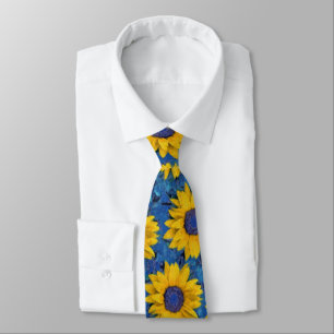 Sunflowers Tie