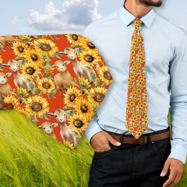Sunflowers Tie With Farm Animals (Creator Uploaded)