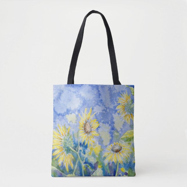 "Sunflowers" Tote Bag (Front)