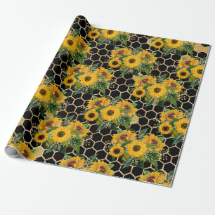Sunflowers Turn Naturally Toward The Light Wrapping Paper