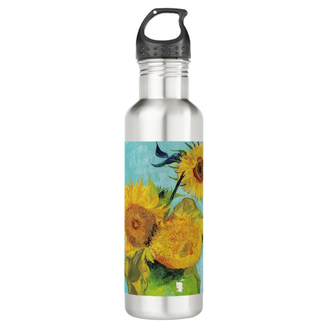 Sunflowers Vincent van Gogh    710 Ml Water Bottle (Front)