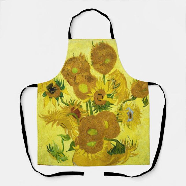 Sunflowers Vincent van Gogh    Apron (Front)